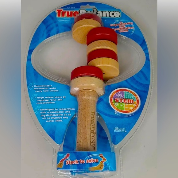 NEW Excite True Balance TrueBalance Education STEM Coordinaton Skill Game Wooden
